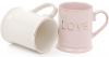 Кружка Shabby Chic "LOVE" 350мл, керамическая