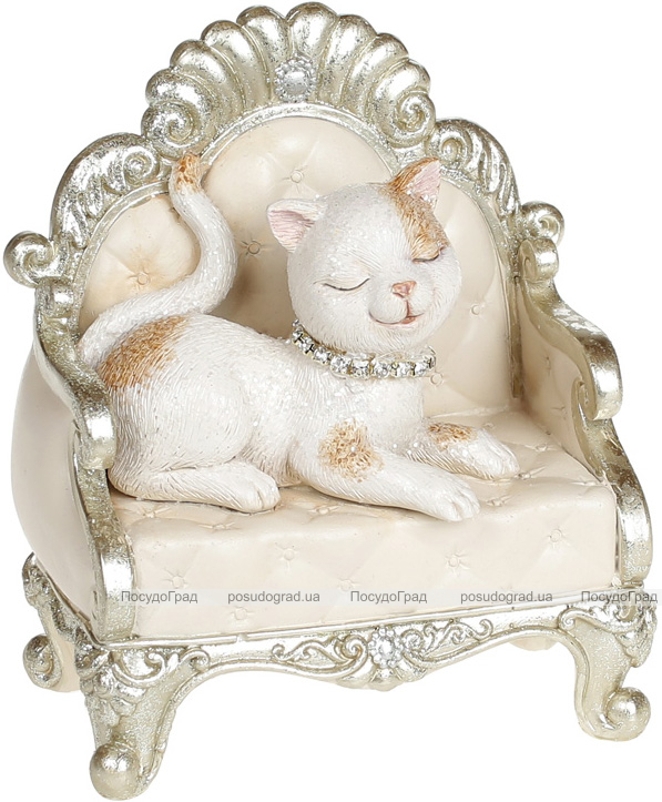 Декоративна статуетка "Гламурна Кішечка" 11х7х12.5см