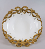 Блюдо "Жар-птиця" Gold Luxury-01 Ø31x8см з декоративними стразами
