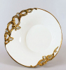 Блюдо "Жар-птиця" Gold Luxury-02 Ø33см з декоративними стразами