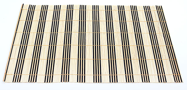Бамбуковий килимок (серветка) Bamboo Mat-111, 30х45см, кольоровий