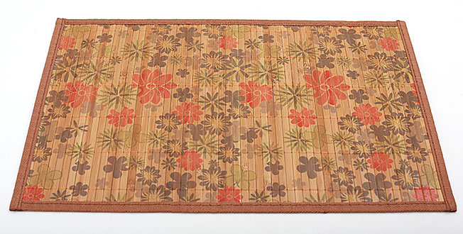 Бамбуковий килимок (серветка) Bamboo Mat-121, 30х45см, з прошитим краєм