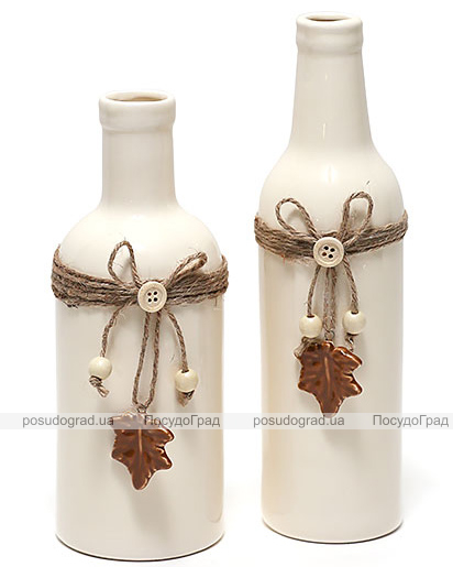 Керамическая ваза Shabby Chic Ø8.4см, высота 26.4см