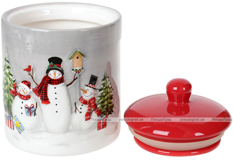 Банка керамическая «Snowman Party» 1100мл