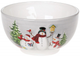 Салатник керамический «Snowman Party» 700мл