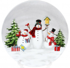 Тарелка керамическая «Snowman Party» Ø24.8см