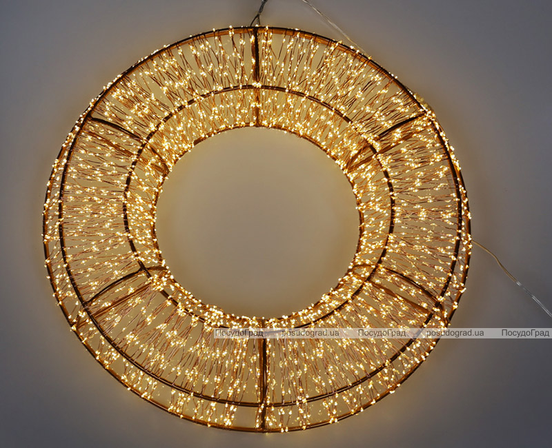 Декор с LED-подсветкой "Огненное Кольцо" Ø50см