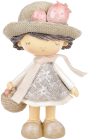 Статуэтка декоративная "Клементина с ягодкой" 17.5см