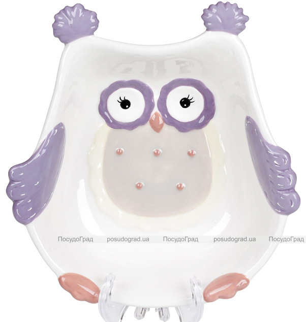 Набор 4 пиалы "Owl Family" 400мл керамика