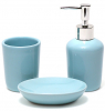 Дозатор (диспенсер) Bright Bathroom Ø7х15.3см для рідкого мила, м'ятний