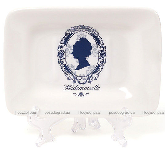 Мильниця Mademoiselle 15.3х11.1х2.7см, фарфор