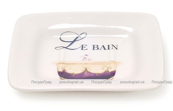Мильниця-блюдце LE BAIN 15.3х11.1х2.7см, фарфор