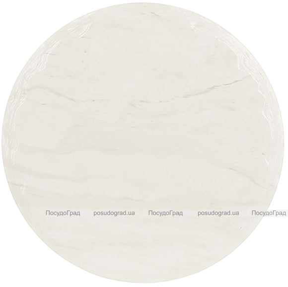 Підставка під гаряче керамічна "White Marble" Ø16см на пробковій основі