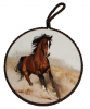 Подставка под горячее Horse Картины Ø17см