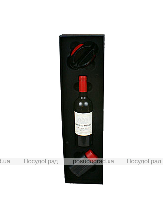 Набор сомелье Wine Story: штопор, нож для срезания оплетки, вакуумная пробка