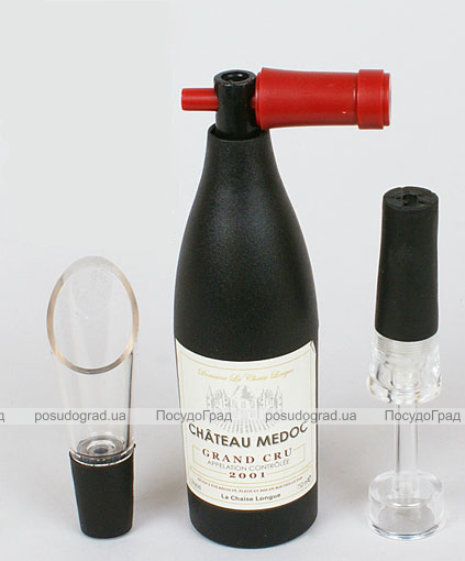 Набір сомельє Wine Story: штопор, пробка і лійка