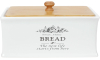 Хлебница керамическая Sweet Home BREAD 32х18.5х18.5см с деревянной крышкой
