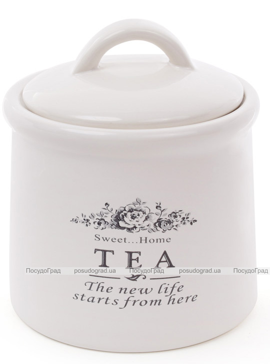 Банка керамічна Sweet Home TEA 600мл для зберігання чаю