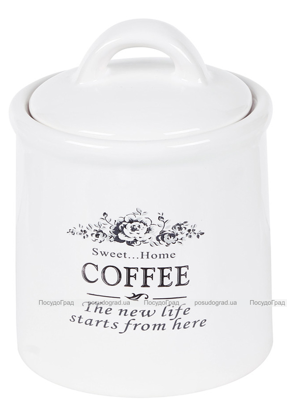 Банка керамическая Sweet Home COFFEE 600мл для хранения кофе