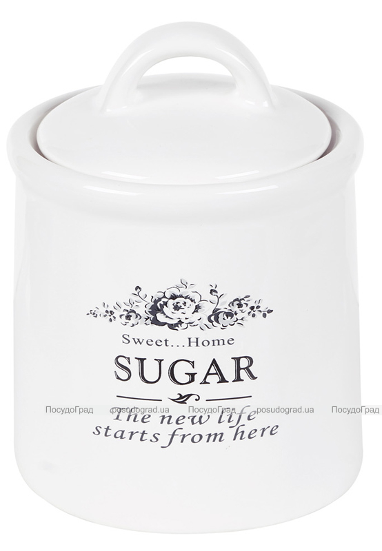 Банка керамічна Sweet Home SUGAR 1000мл для зберігання цукру