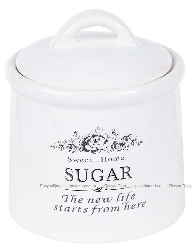 Банка керамічна Sweet Home SUGAR 800мл для зберігання цукру