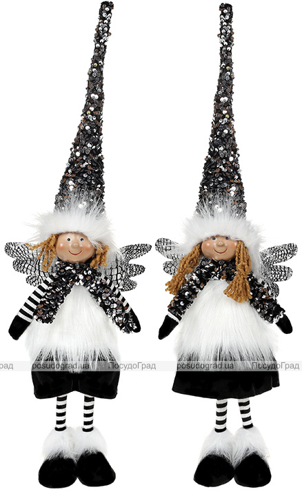 Мягкая игрушка «Ангел Black&White» 16х9х60см