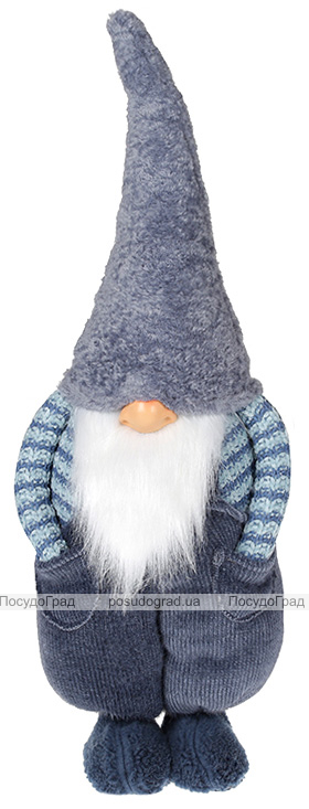 Мягкая игрушка «Полосатый Гномик» 22х16х57см
