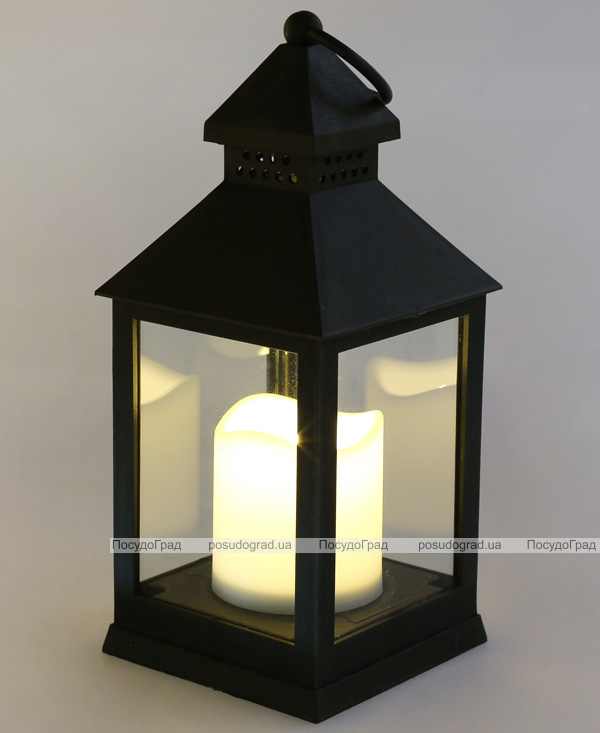 Декоративный фонарь "Ночной огонек" с LED подсветкой 10.5х10.5х24см