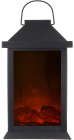 Камин декоративный "Black&Fire" с LED подсветкой, 14х15х31см