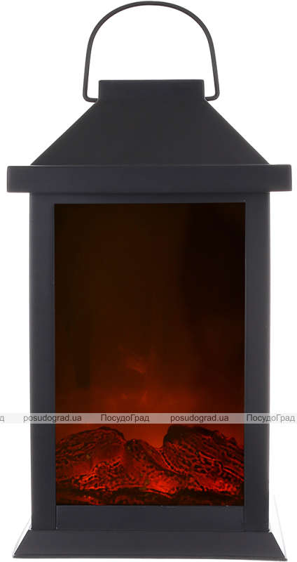 Камин декоративный "Black&Fire" с LED подсветкой, 14х15х31см