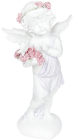Статуетка декоративна "Ангел у вінку з троянд" 14.1х10.3х25.5см