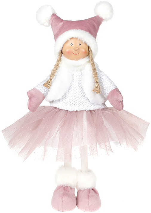 Мягкая игрушка «Девчонка в юбчонке» Pink 20х12х38см