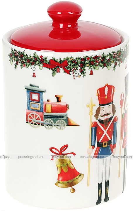 Банка для солодощів «Лускунчик - симфонія дитинства» 600мл, керамічна