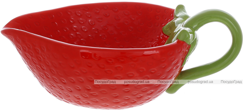 Пиала керамическая Fruits "Strawberry" 400мл, клубника