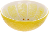 Пиалы Fruits "Lemon" 550мл, набор 2 керамические пиалы, лимон