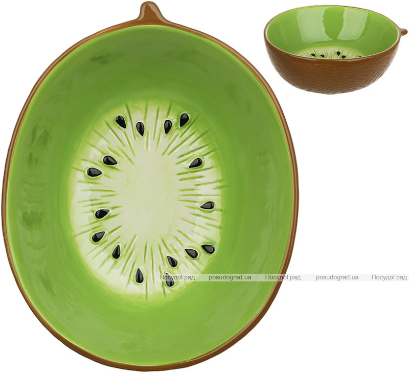 Пиалы керамические "Киви" 400мл, набор 2 пиалы "Kiwi"
