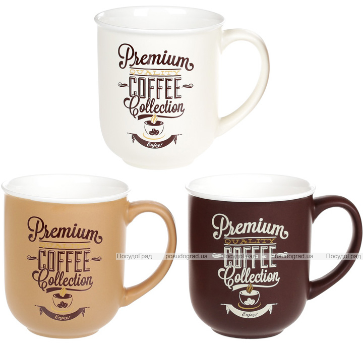 Кружка Premium Coffee 380мл фарфоровая