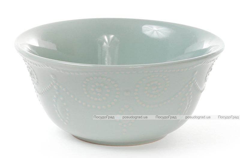 Набір 6 салатників (піал) Leeds Ceramics 800мл, кам'яна кераміка (м'ятні)