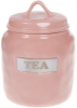 Банка фарфорова Necollie "Tea" 1500мл, рожева
