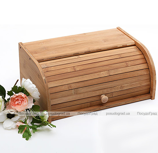 Хлібниця "ЕКО-стиль" 40x27x16, вологостійкий бамбук