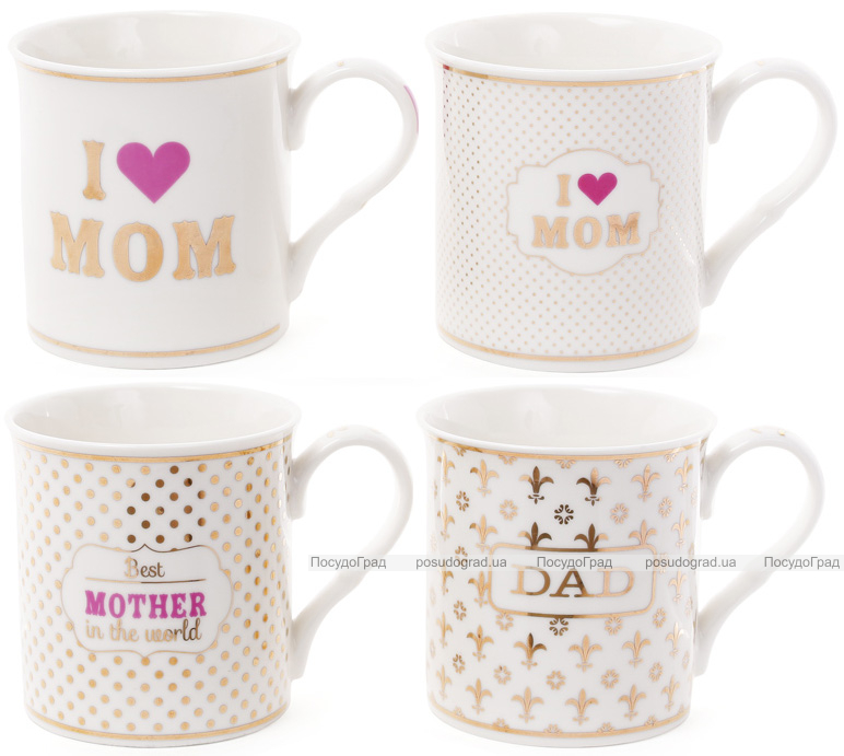 Кружка порцелянова "I love my family" 320мл