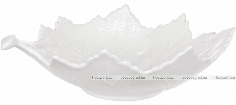 Салатники порцелянові "White Leaf", набір 2 салатники 30.3х23см