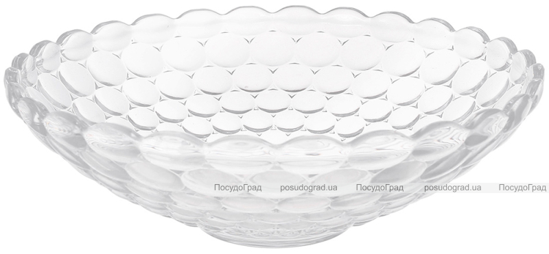 Фруктівниця скляна "Bauble Glass" Ø30х10см, скляне блюдо