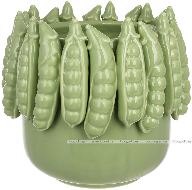 Ваза керамічна "Peas", 17см, діаметр 20см (горох)