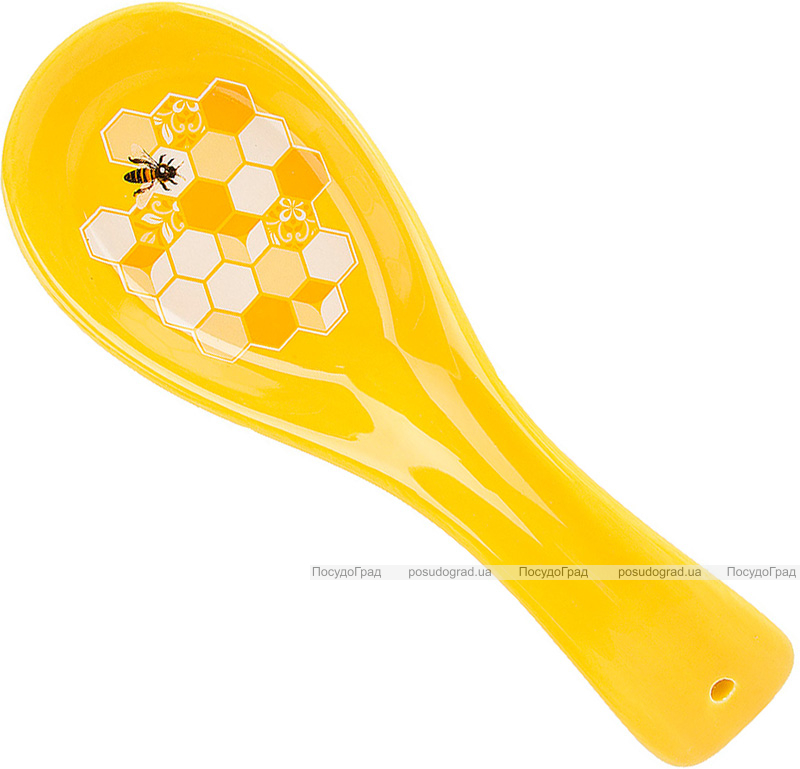 Підставка під ложку "Sweet Honey" 23.5см, керамічна, жовтий