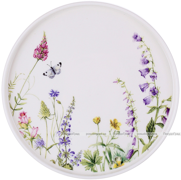 Тарелки фарфоровые десертные Floral Ø20см, набор 3 тарелки