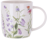 Набор 6 фарфоровых кружек (чашек) Floral 320мл