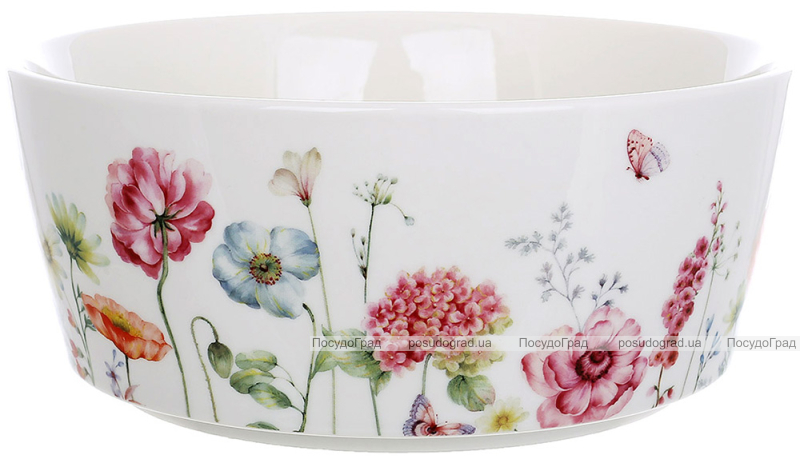 Набір 6 порцелянових салатників Flower Garden 1900мл