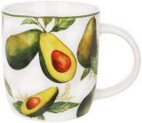 Набор 6 фарфоровых кружек "Avocado Garden" 360мл