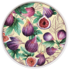 Набор 6 фарфоровых тарелок "Fig Velvet" Ø25см